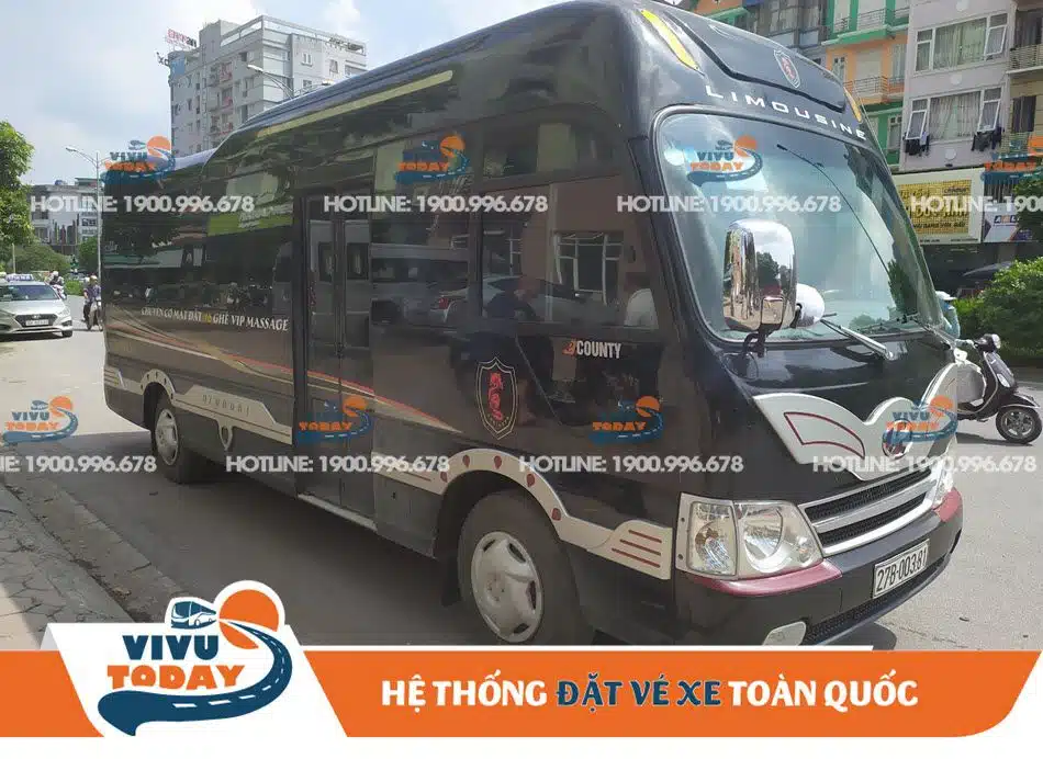 Xe Hoàng Yến Express chuyên tuyến xe đi Lai Châu