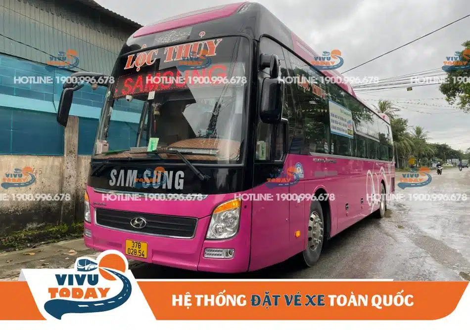 Xe khách Lộc Thủy đi Kon Tum