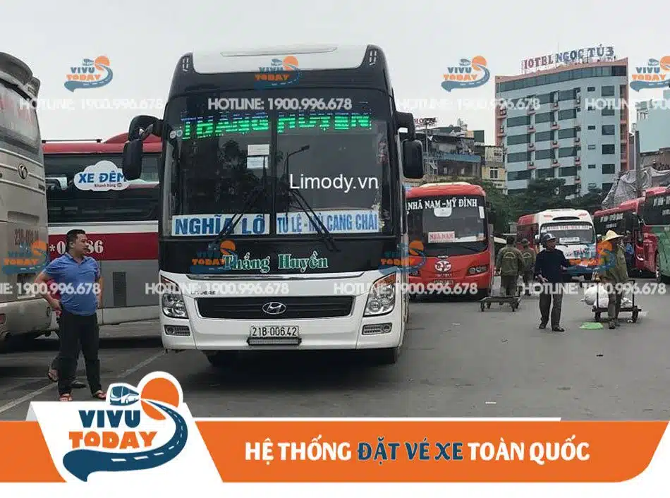 Nhà xe Thắng Huyền đi Nghĩa Lộ - Yên Bái