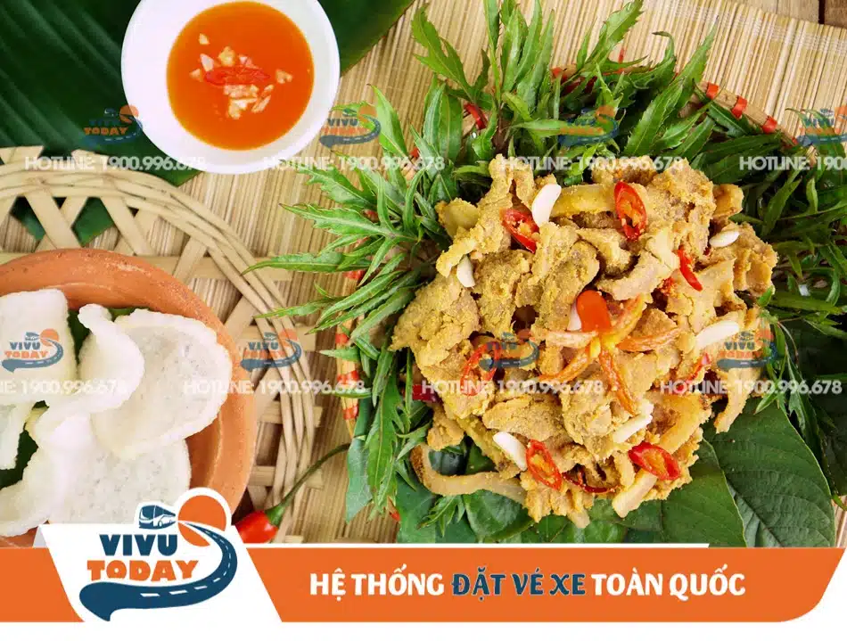 Món thịt lợn muối chua - Hòa Bình