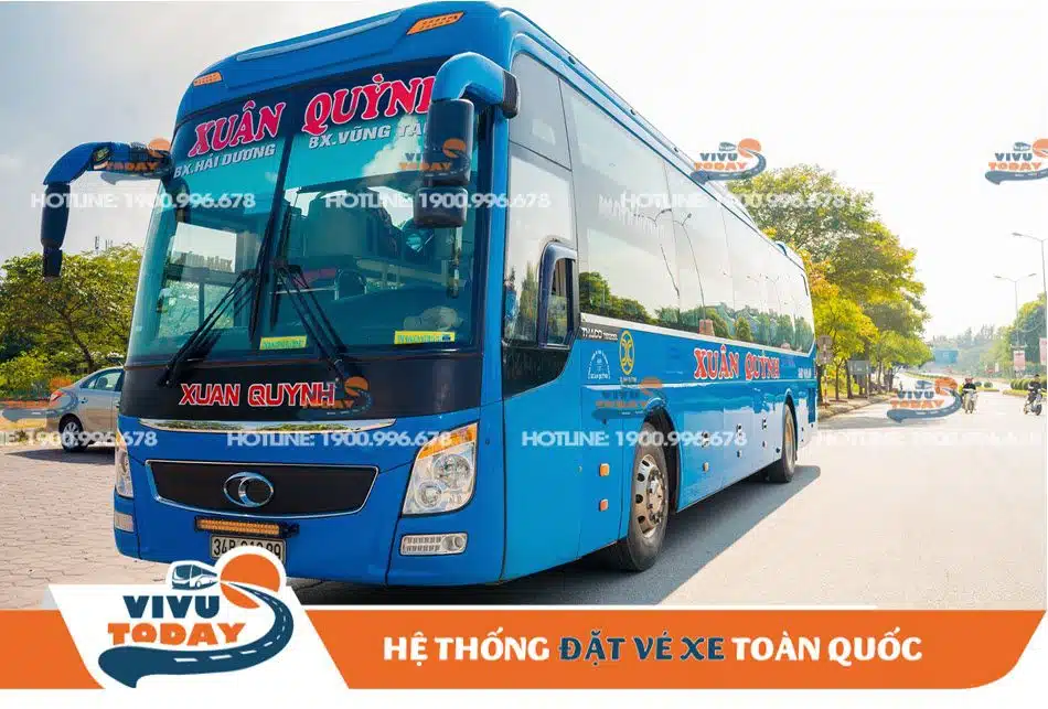 Xe Xuân Quỳnh về Hải Dương từ Vũng Tàu