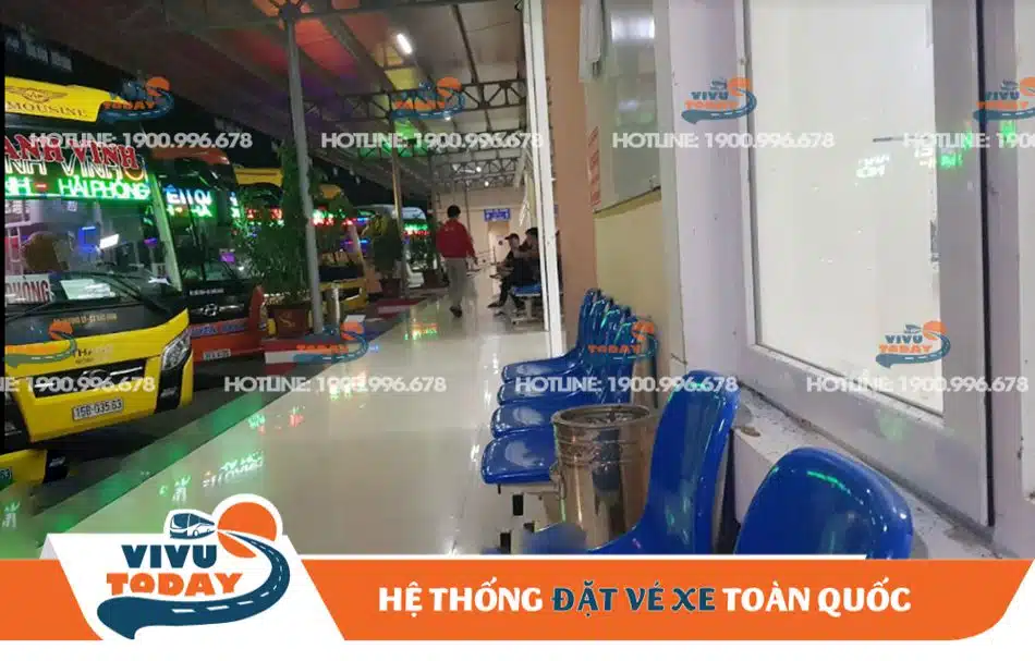 Khu vực chờ xe dành cho hành khách