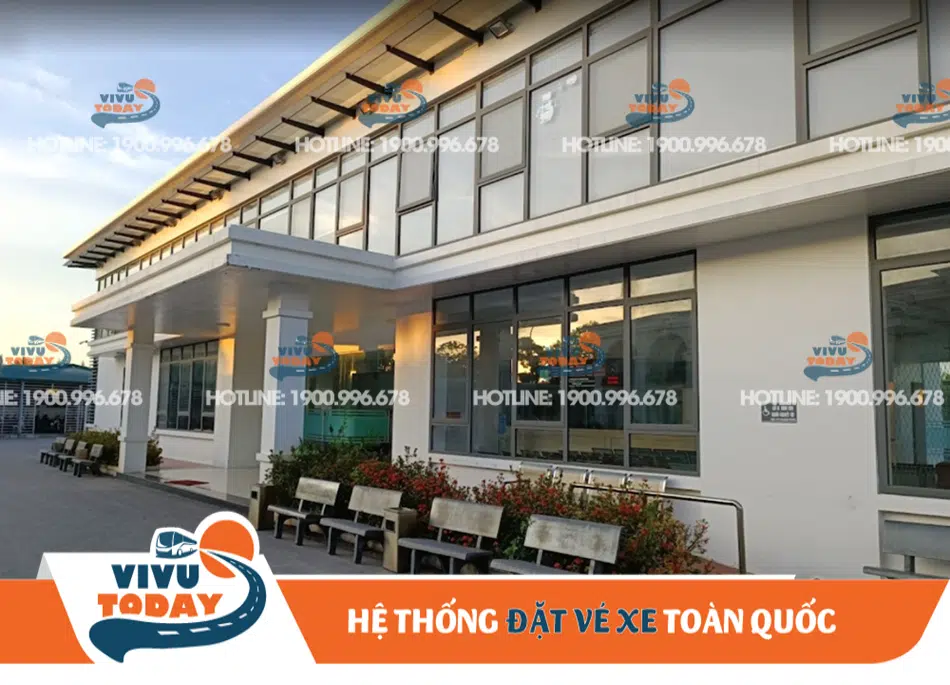 Văn phòng điều hành mọi hoạt động của bến xe khách phía Đông