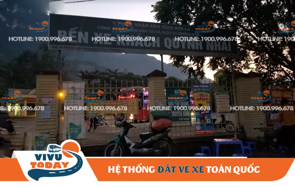 Bến xe khách Quỳnh Nhai ở Sơn La Bến xe khách Quỳnh Nhai ở Sơn La