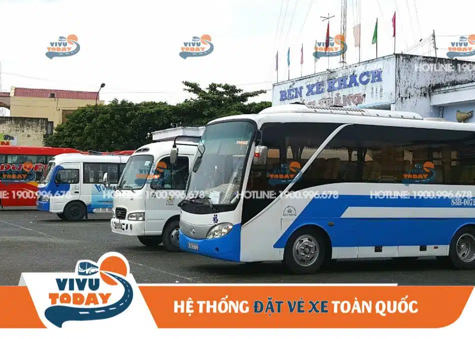Bến xe Sóc Trăng: bãi đậu xe