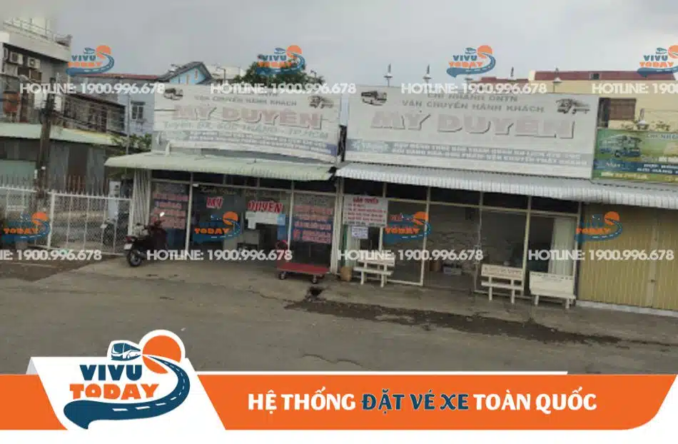 Khu vực nhận hàng của các nhà xe tại Bến xe Sóc Trăng