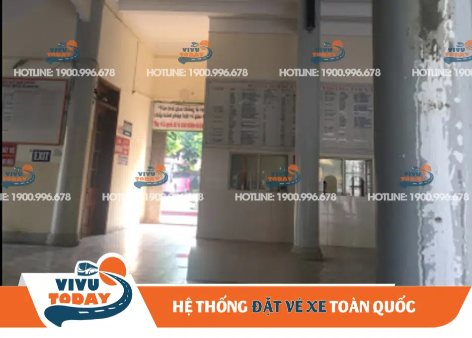 Quầy bán vé xe khách tại bến