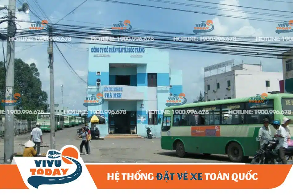 Bến xe Trà Men ở Sóc Trăng Bến xe Trà Men ở Sóc Trăng