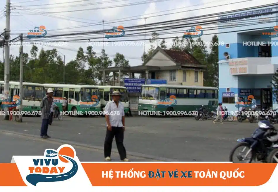 Bến xe Trà Men: phòng bán vé xe khách