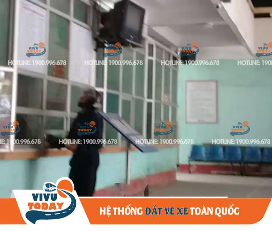 Quầy bán vé xe khách tại bến xe Việt Trì Quầy bán vé xe khách tại bến xe Việt Trì