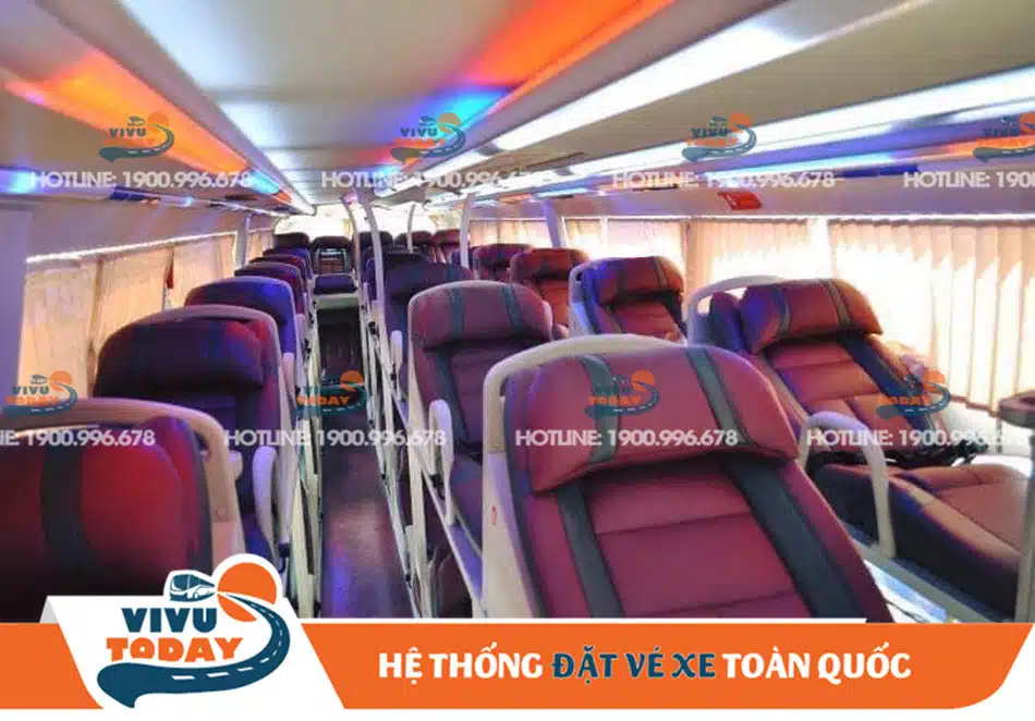 Nội thất xe giường nằm Hoàng Huy (ảnh minh họa)