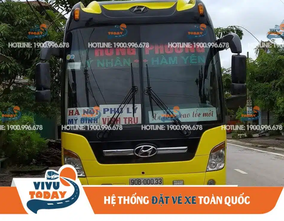 Xe khách Hưng Phương Xe khách Hưng Phương đi Hà Nam từ Tuyên Quang