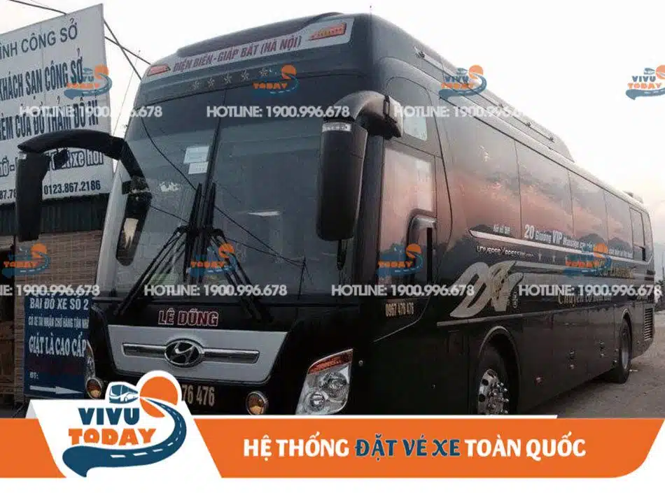 Nhà xe Lê Dũng Nhà xe Lê Dũng đi Điện Biên từ Thái Bình