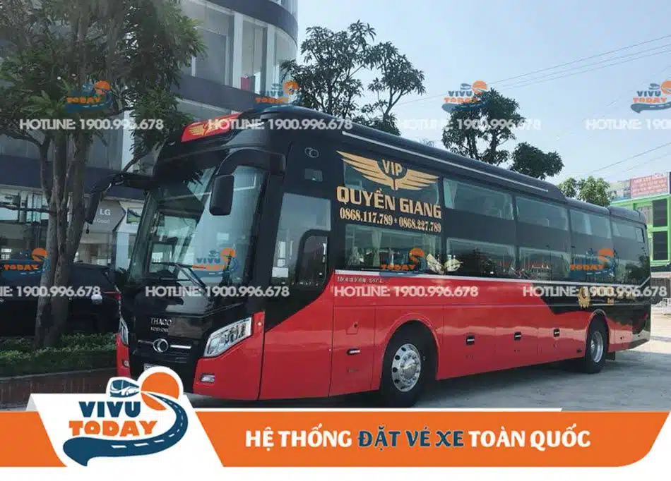 Xe khách Quyền Giang Xe khách Quyền Giang đi Quảng Bình