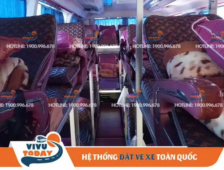 Nội thất xe khách Hưng Trang