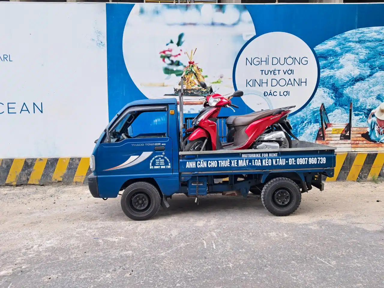Thuê xe máy Vũng Tàu giao tận nơi