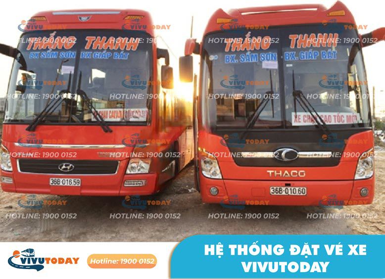 Nhà xe Thắng Thanh chuyên tuyến xe khách Sầm Sơn - Hà Nội