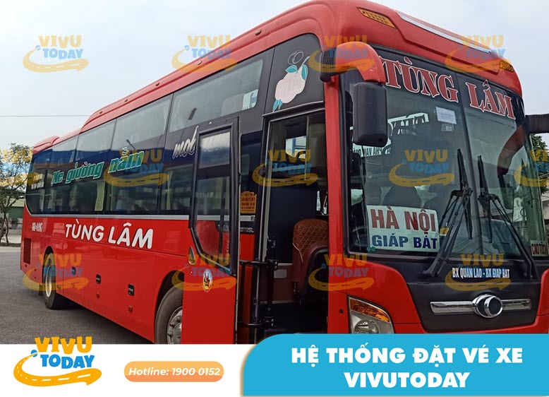 Nhà xe Tùng Lâm từ Hà Nội về Thanh Hóa