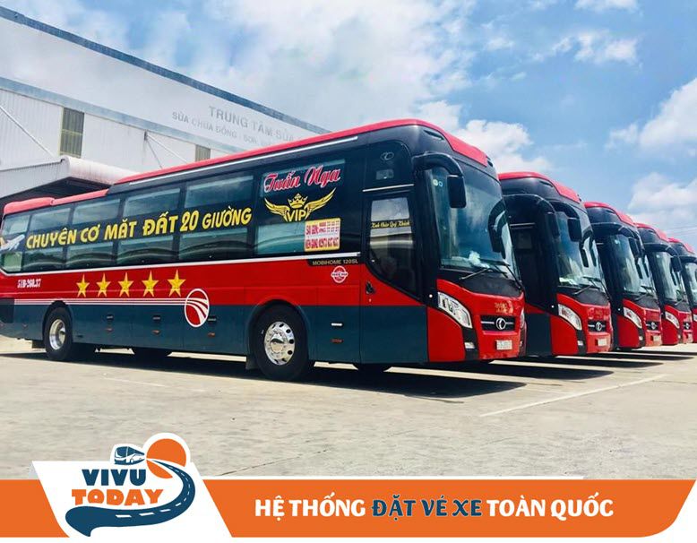 Nhà xe Tuấn Nga Rạch Giá đi Sài Gòn