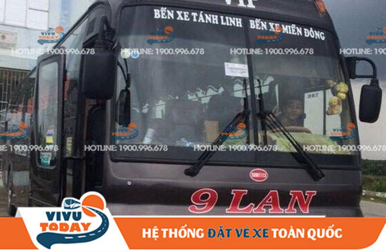 Xe 9 Lan Bình Thuận đi bến xe Miền Đông