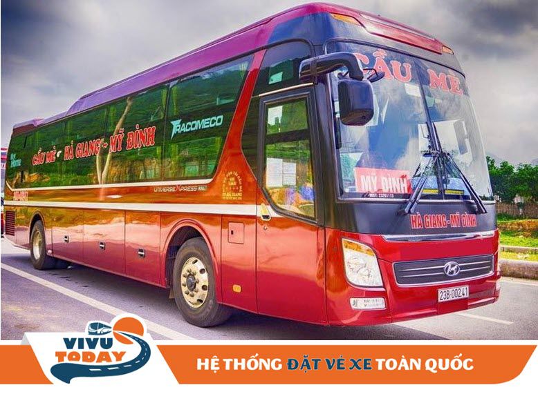 Nhà xe Cầu Mè Hà Giang - Ninh Bình