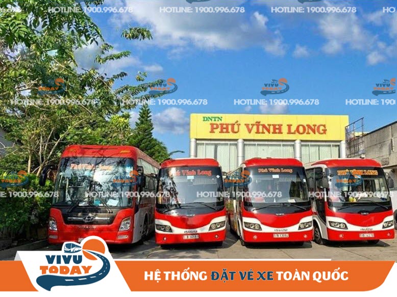 Xe khách Phú Vĩnh Long đi Tiền Giang