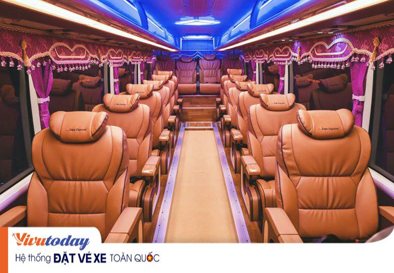 Nội thất hãng xe Sapa Express