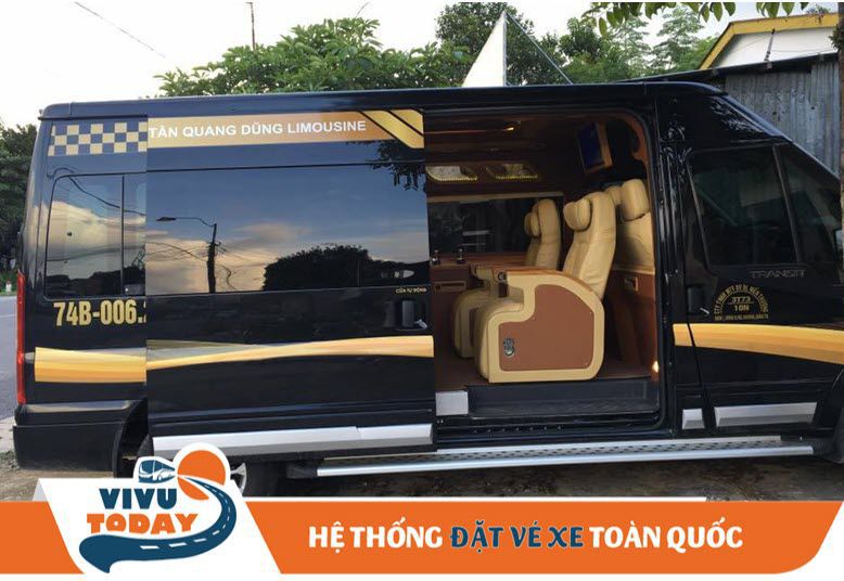 Nhà xe Tân Quang Dũng Limousine Đông Hà đi Sài Gòn
