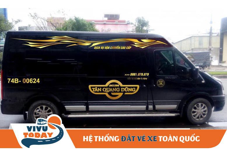 Xe Tân Quang Dũng Limousine đi Hồ Xá