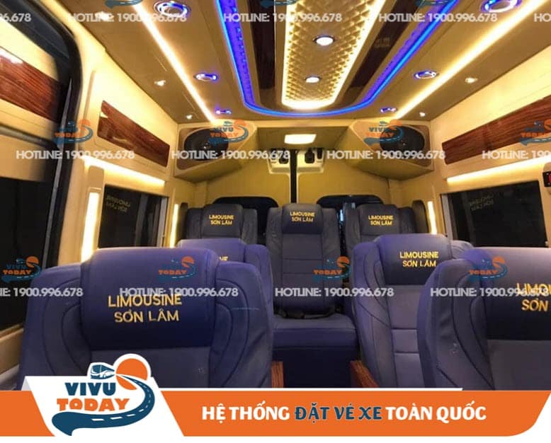 noi-that-xe-son-lam-di-sai-gon Ghế ngồi Limousine 9 chỗ