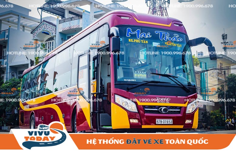 Nhà xe Mai Thảo di An Giang từ Sài Gòn