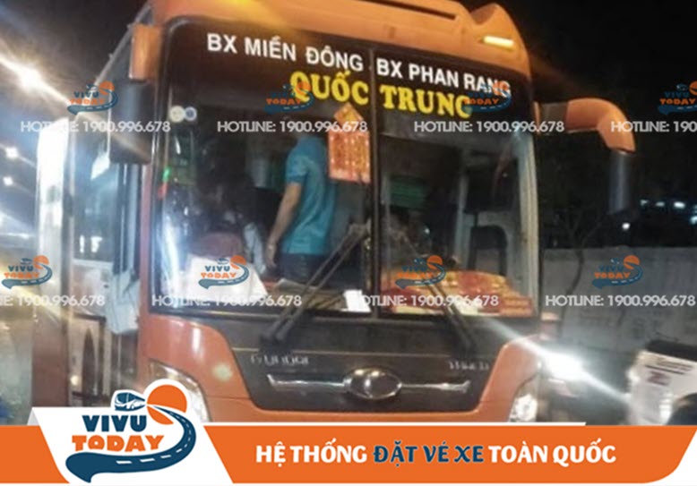 Nhà xe Quốc Trung tuyến Sài Gòn đi Phan Rang