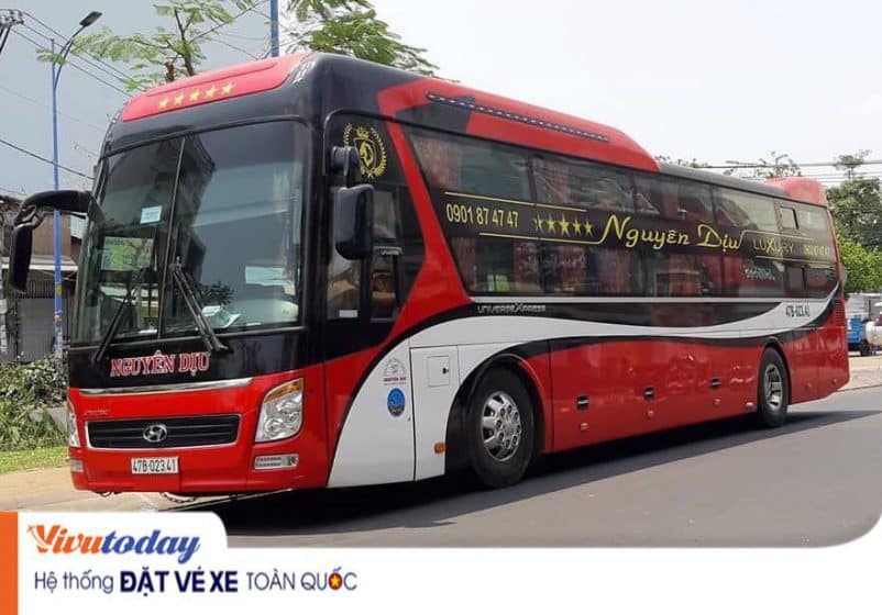 Xe Nguyên Dịu tuyến Sài Gòn Đắk Lắk