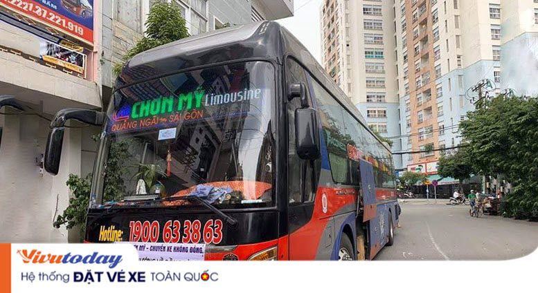 Xe Chơn Mỹ Limousine đi Quảng Ngãi