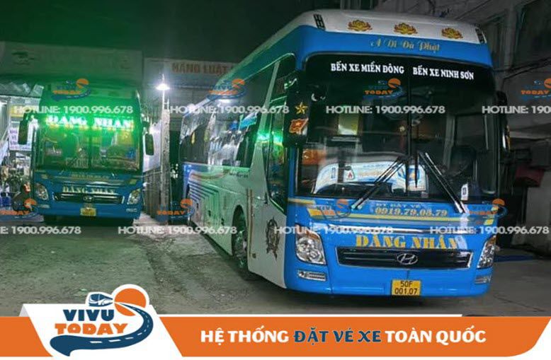 Nhà xe Đăng Nhân từ Sài Gòn về Phan Rang