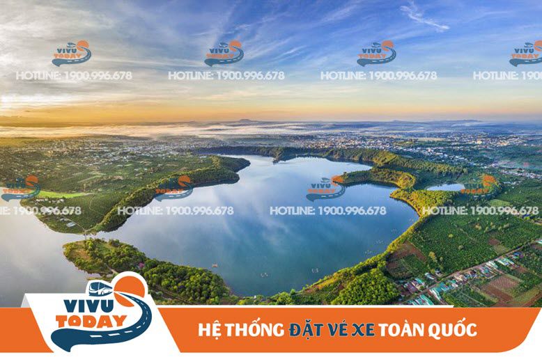 Chiêm ngưỡng vẻ đẹp Hồ T'Nưng - Thắng cảnh Gia Lai