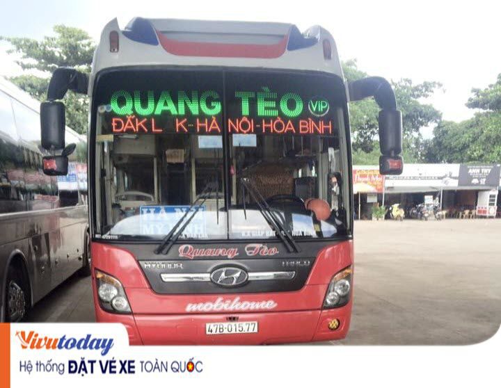xe khách quang tèo tuyến hà nội đi đà nẵng