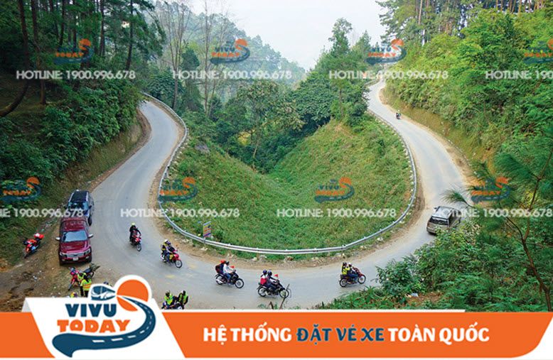 Tuyến đường di chuyển đến Tuyên Quang