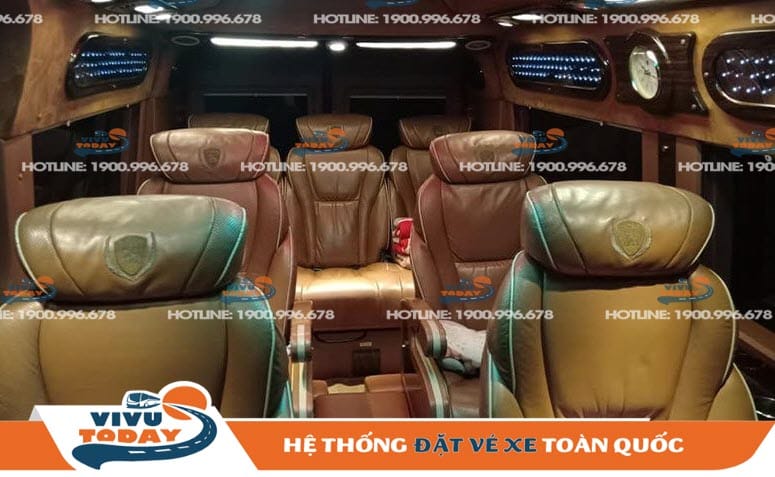 noi-that-duc-trong-limousine Nhà xe Đức Trọng Limousine với nội thất đẳng cấp
