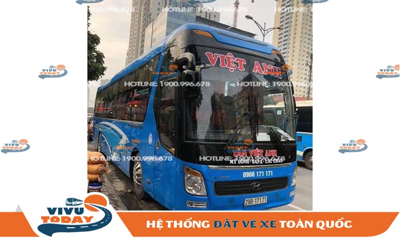 Xe Tân Việt Anh - Số điện thoại, giá vé xe Hà Nội Lai Châu