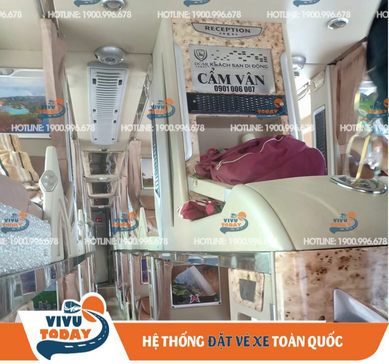 noi-that-nha-xe-cam-van Nội thất sang trọng của xe Cẩm Vân Đà Nẵng Sài Gòn