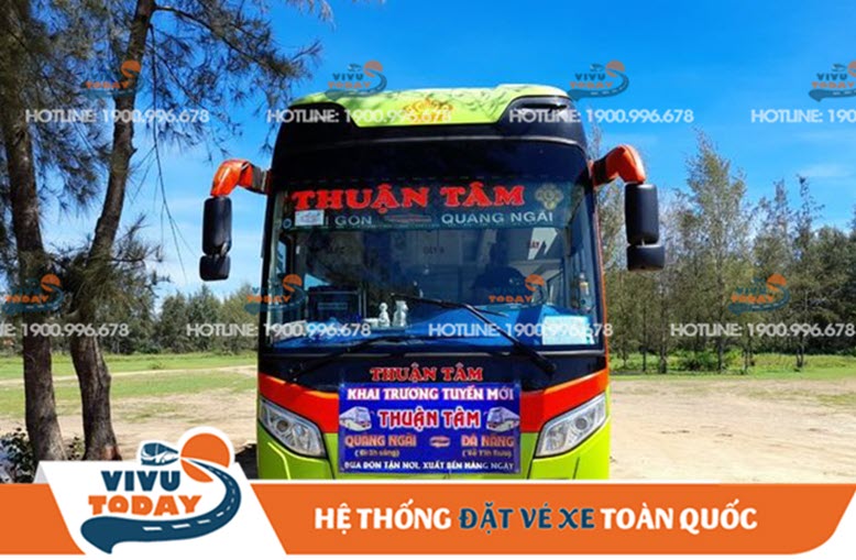 Nhà xe Thuận Tâm đi Quảng Ngãi