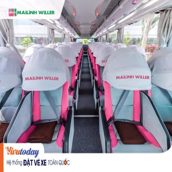 Nội thất xe Mai Linh Willer