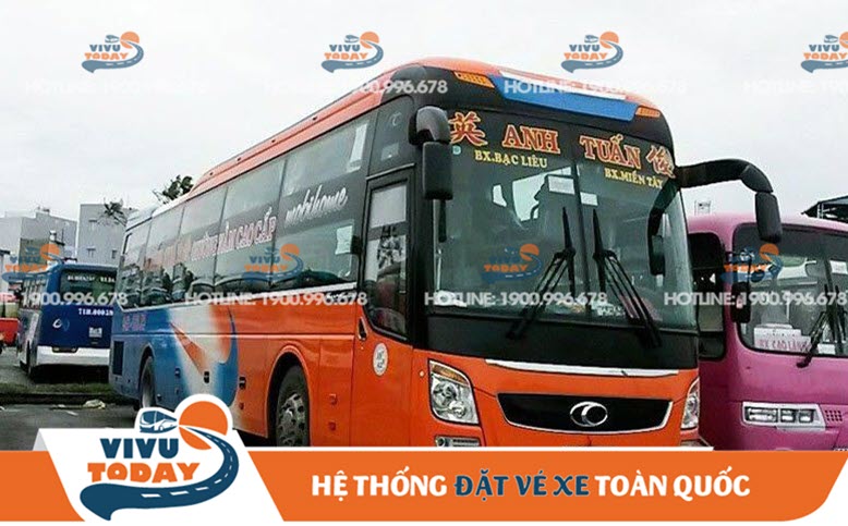 Xe Anh Tuấn thành phố Hồ Chí Minh đi Bạc Liêu
