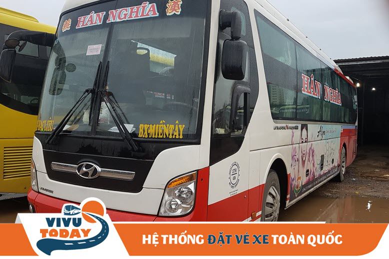 Xe khách Hán Nghĩa đi Bạc Liêu