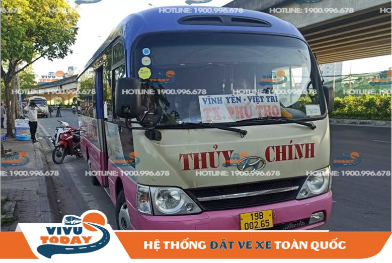Xe khách Thủy Chính về Phú Thọ từ Hà Nội
