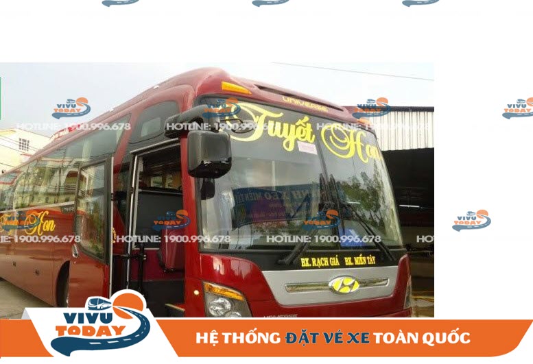 Nhà xe Tuyến Hon đi Rạch Giá từ Sài Gòn