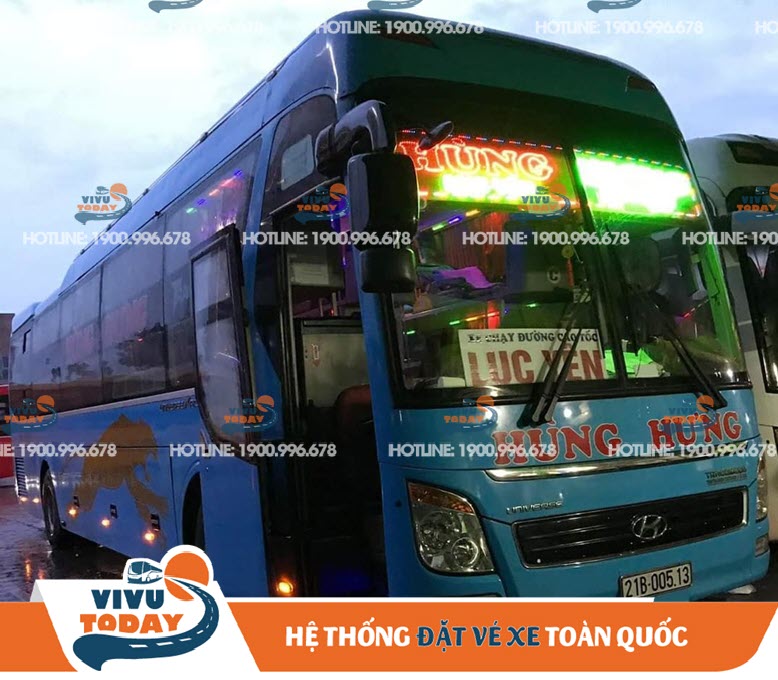 Nhà xe Hùng Hưng Bắc Ninh Yên Bái