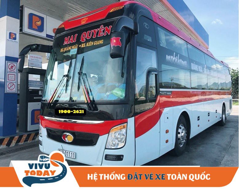 Xe khách Mai Quyên đi Rạch Giá