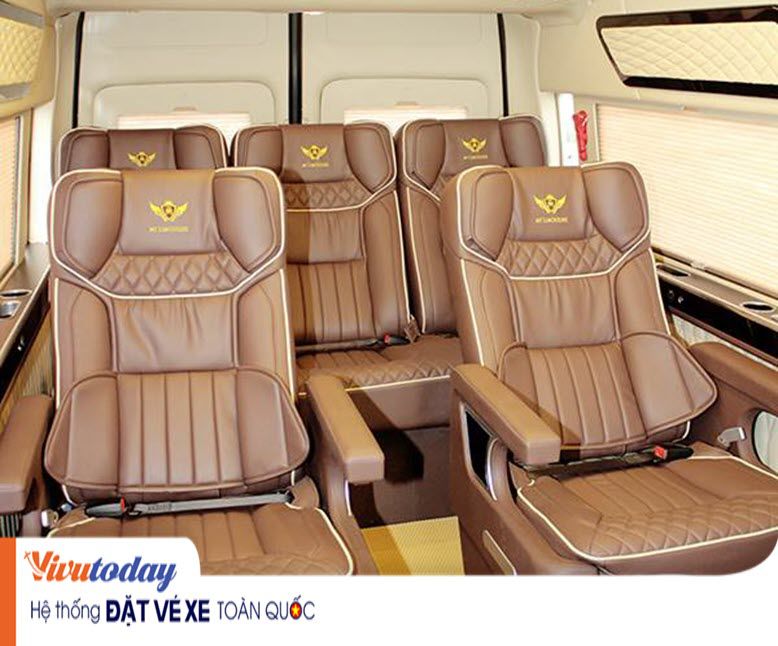 Nội thất xe Limousine Nhật An